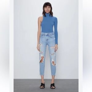 Zara Premium Slim Boyfriend Jeans, Size 2